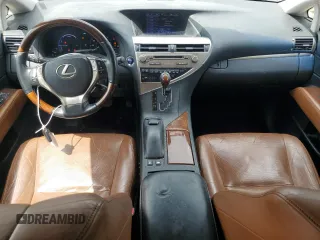 2013 Lexus RX 450h with VIN JTJZB1BA5D2009443, listed as a Copart auction lot 54209145 with 147,308 mi miles and Salvage title. Bid and sale history available at DreamBid. Image 8.