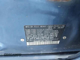2008 Subaru Forester X с VIN JF1SG63648H708357, выставлен на аукционе IAAI как лот 41597219 с пробегом Не указан миль и . История ставок и продаж доступна на DreamBid. Изображение 9.