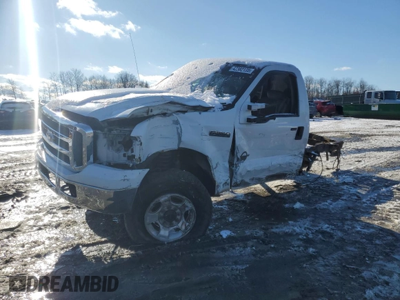 2006 Ford F-350 with VIN 1FDWF31P76EA59690, listed as a Copart auction lot 42382135 with Not provided miles and Salvage title. Bid and sale history available at DreamBid. Image 1.