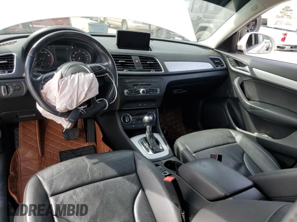 2017 Audi Q3 Premium with VIN WA1BCCFS7HR015994, listed as a Copart auction lot 42744703 with 96,778 mi miles. Bid and sale history available at carsss.com. Image 8.