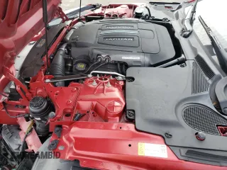 2014 Jaguar F-Type V6 with VIN SAJWA6E73E8K07203, listed as a Copart auction lot 70246224 with 46,641 mi miles and Salvage Title. Bid and sale history available at DreamBid. Image 11.