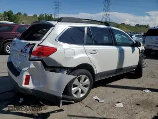 2010 Subaru Outback Premium All-Weather Anniversary with VIN 4S4BRBGC2A3364894, listed as a Copart auction lot 60309095 with 133,383 mi miles and Salvage title. Bid and sale history available at DreamBid. Image 3.