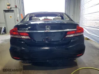 2015 Honda Civic Sedan LX with VIN 19XFB2F59FE115747, listed as a Copart auction lot 47935215 with 124,746 mi miles and Salvage Title. Bid and sale history available at carsss.com. Image 6.