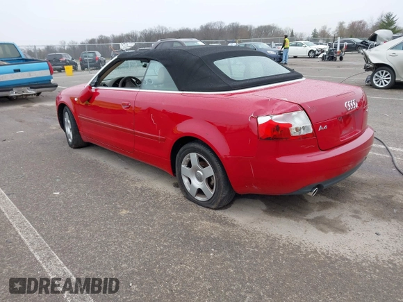 2003 Audi A4 1.8T с VIN WAUAC48H33K022982, выставлен на аукционе IAAI как лот 41994638 с пробегом 35 618 миль миль и . История ставок и продаж доступна на DreamBid. Изображение 3.