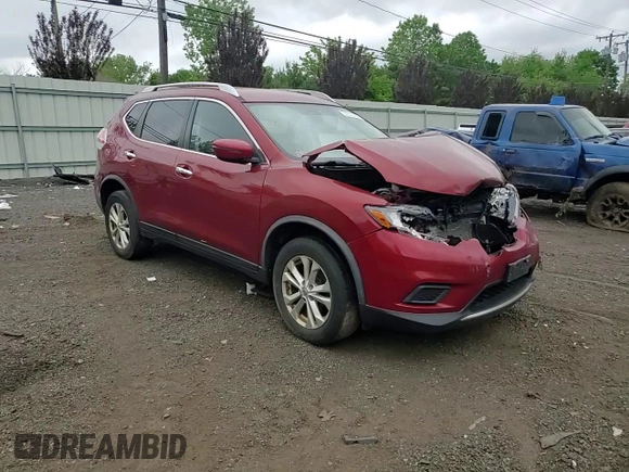 2016 Nissan Rogue SV z VIN JN8AT2MVXGW148617, wystawiony jako Copart lot #57516705 z przebiegiem 166 595 mil mil oraz Szkoda całkowita • Salvage title. Historia ofert i sprzedaży dostępna na DreamBid. Obrazek 13.