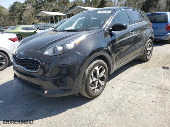 2020 Kia Sportage LX with VIN KNDPM3AC5L7837545, listed as a Copart auction lot 48612345 with 126,082 mi miles and Clean Title. Bid and sale history available at carsss.com. Image 1.