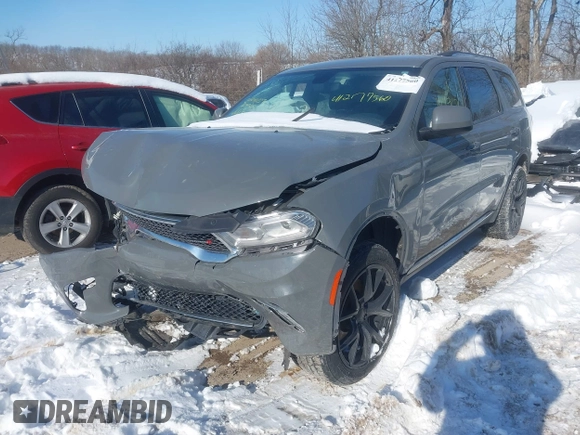 2022 Dodge Durango SXT with VIN 1C4RDJAG2NC104962, listed as a IAAI auction lot 41277560 with 99,831 mi miles and . Bid and sale history available at DreamBid. Image 17.