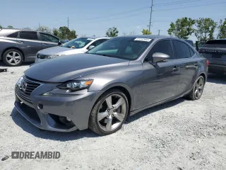 2015 Lexus IS 350 with VIN JTHBE1D22F5018828, listed as a Copart auction lot 57232955 with 139,766 mi miles and Salvage title. Bid and sale history available at DreamBid. Image 1.