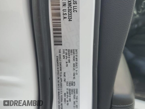 2021 Dodge Durango Pursuit z VIN 1C4SDJFTXMC823334, wystawiony jako Copart lot #54378545 z przebiegiem 26 514 mil mil oraz Szkoda całkowita • Salvage title. Historia ofert i sprzedaży dostępna na DreamBid. Obrazek 13.