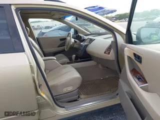 2004 Nissan Murano SL with VIN JN8AZ08T44W206681, listed as a IAAI auction lot 41600056 with 92,717 mi miles. Bid and sale history available at carsss.com. Image 5.