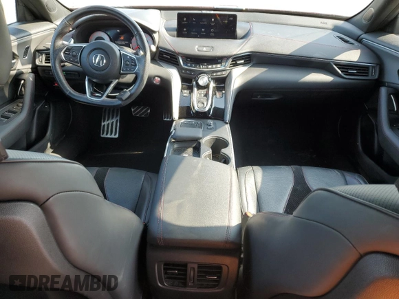2021 Acura TLX w/A-Spec Package with VIN 19UUB5F51MA008704, listed as a Copart auction lot 59932995 with 62,781 mi miles and Salvage title. Bid and sale history available at DreamBid. Image 8.
