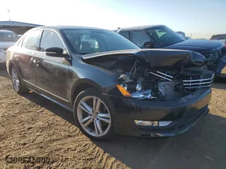 2014 Volkswagen Passat SEL Premium with VIN 1VWCS7A35EC021325, listed as a Copart auction lot 71020814 with 73,982 mi miles and Salvage Title. Bid and sale history available at carsss.com. Image 4.