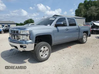 2015 Chevrolet Silverado 1500 LT with VIN 3GCUKREC2FG415389, listed as a Copart auction lot 53994135 with 148,655 mi miles and Salvage Title. Bid and sale history available at DreamBid. Image 1.