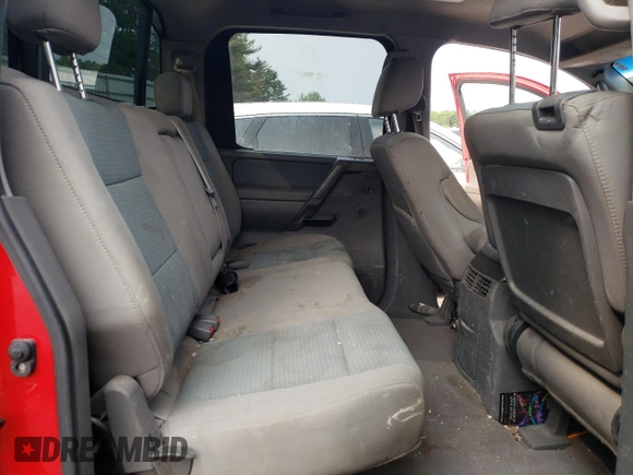 2007 Nissan Titan SE z VIN 1N6BA07BX7N238073, wystawiony jako Copart lot #59278845 z przebiegiem 176 238 mil mil oraz Czysty tytuł • Clean title. Historia ofert i sprzedaży dostępna na DreamBid. Obrazek 10.