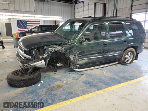 2001 Chevrolet Tahoe LT z VIN 1GNEK13T11R105615, wystawiony jako Copart lot #54928215 z przebiegiem 183 623 mil mil oraz Szkoda całkowita • Salvage title. Historia ofert i sprzedaży dostępna na DreamBid. Obrazek 1.