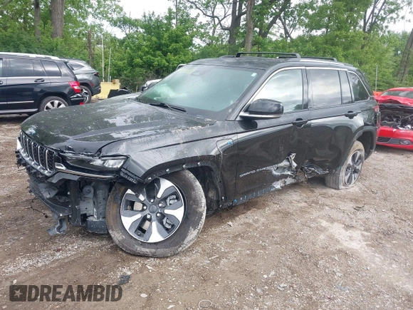 2022 Jeep Grand Cherokee with VIN 1C4RJYB69N8715243, listed as a IAAI auction lot 42319323 with 23,405 mi miles and . Bid and sale history available at DreamBid. Image 2.