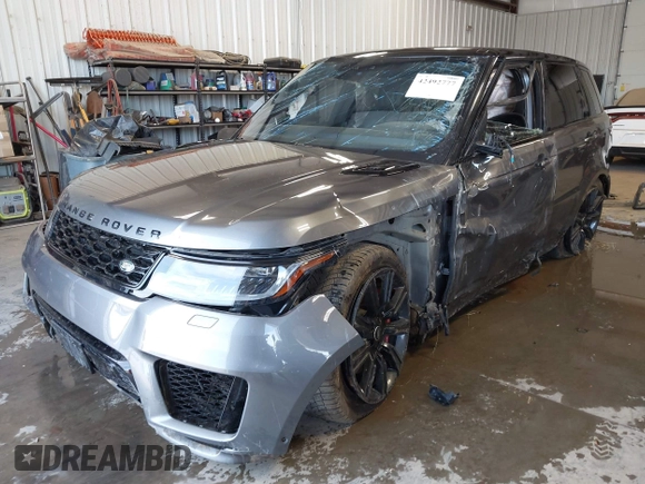2019 Land Rover Range Rover Sport Dynamic with VIN SALWR2RE1KA823455, listed as a IAAI auction lot 42492777 with 94,321 mi miles and . Bid and sale history available at DreamBid. Image 2.