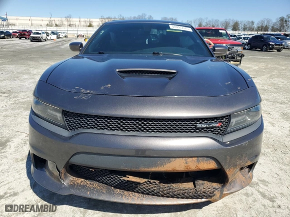 2019 Dodge Charger R/T with VIN 2C3CDXCT5KH588271, listed as a Copart auction lot 48495045 with 137,597 mi miles and Salvage Title. Bid and sale history available at carsss.com. Image 5.