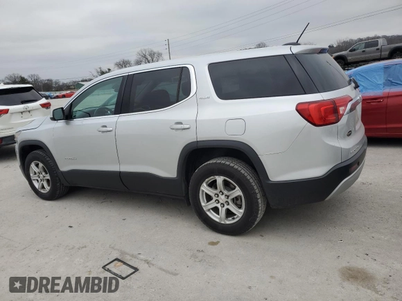 2017 GMC Acadia SLE with VIN 1GKKNKLA2HZ112465, listed as a Copart auction lot 86151634 with 147,100 mi miles and Salvage Title. Bid and sale history available at DreamBid. Image 2.