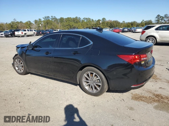 2020 Acura TLX with VIN 19UUB1F30LA009445, listed as a Copart auction lot 43421105 with 55,259 mi miles and Salvage Title. Bid and sale history available at carsss.com. Image 2.