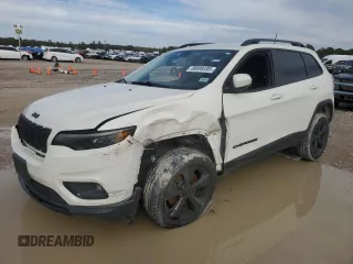 2019 Jeep Cherokee Latitude Plus with VIN 1C4PJLLB7KD338758, listed as a Copart auction lot 46354245 with 106,328 mi miles and Salvage Title. Bid and sale history available at carsss.com. Image 1.