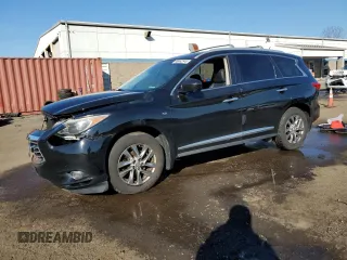 2015 Infiniti QX60 with VIN 5N1AL0MM7FC526329, listed as a Copart auction lot 48662545 with 148,547 mi miles and Salvage Title. Bid and sale history available at DreamBid. Image 1.