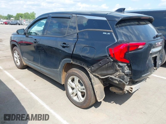 2019 GMC Terrain SLE z VIN 3GKALTEV2KL382737, wystawiony jako IAAI lot #42146634 z przebiegiem 114 298 mil mil oraz . Historia ofert i sprzedaży dostępna na DreamBid. Obrazek 3.
