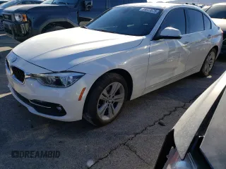2018 BMW 3 Series 330i with VIN WBA8B9G52JNU57848, listed as a Copart auction lot 89023675 with 85,479 mi miles and Salvage Title. Bid and sale history available at carsss.com. Image 1.