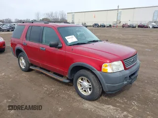 2003 Ford Explorer XLS z VIN 1FMZU72K53UC29656, wystawiony jako IAAI lot #41815157 z przebiegiem 191 985 mil mil oraz . Historia ofert i sprzedaży dostępna na DreamBid. Obrazek 1.