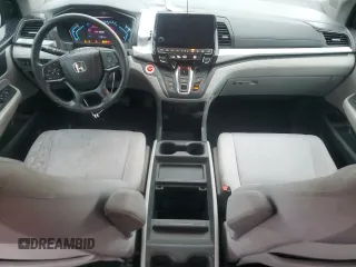2018 Honda Odyssey EX with VIN 5FNRL6H50JB047999, listed as a Copart auction lot 57819495 with 121,295 mi miles and Salvage title. Bid and sale history available at DreamBid. Image 8.