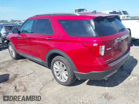 2021 Ford Explorer Limited z VIN 1FMSK8FH1MGB05492, wystawiony jako IAAI lot #42512270 z przebiegiem 105 962 mil mil oraz . Historia ofert i sprzedaży dostępna na DreamBid. Obrazek 3.