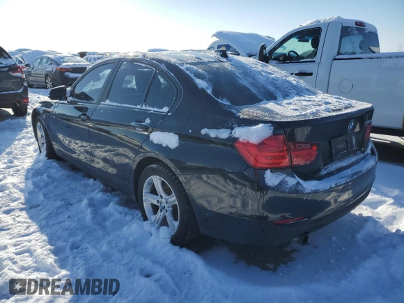 2013 BMW 3 Series 320i with VIN WBA3B1C53DK129541, listed as a Copart auction lot 45149885 with 135,360 mi miles and Clean Title. Bid and sale history available at carsss.com. Image 2.