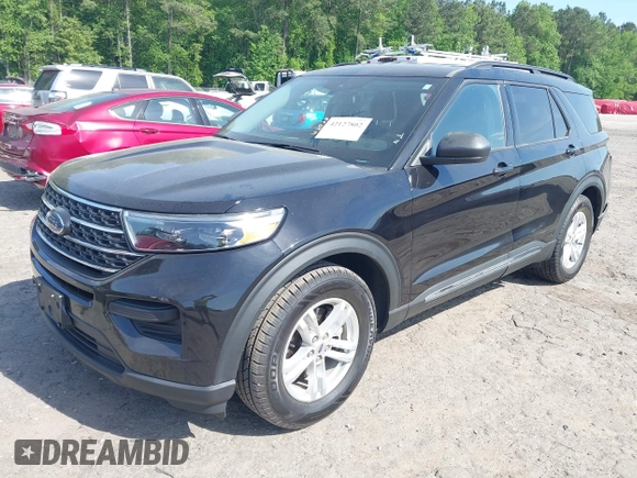 2022 Ford Explorer XLT z VIN 1FMSK7DH8NGB09893, wystawiony jako IAAI lot #42127802 z przebiegiem 43 213 mil mil oraz . Historia ofert i sprzedaży dostępna na DreamBid. Obrazek 2.