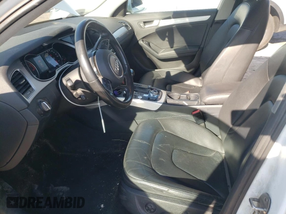 2016 Audi A4 Premium with VIN WAUAFAFL4GN016593, listed as a Copart auction lot 46086343 with 52,045 mi miles. Bid and sale history available at carsss.com. Image 7.