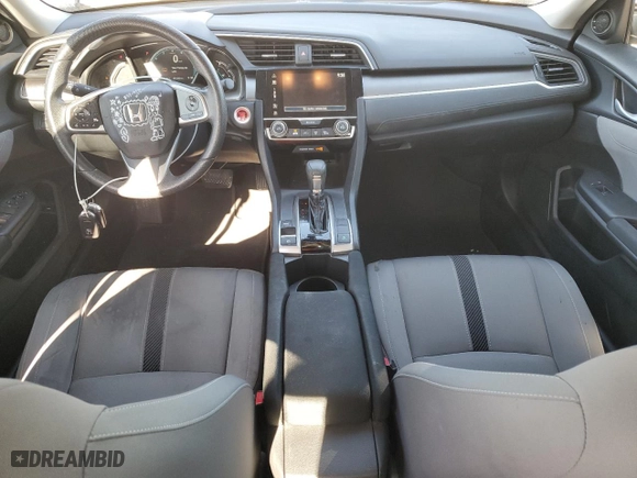 2017 Honda Civic Sedan EX with VIN 19XFC2F75HE070730, listed as a Copart auction lot 50317255 with 74,260 mi miles and Salvage Title. Bid and sale history available at carsss.com. Image 8.