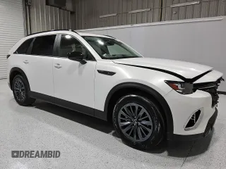 2025 Mazda CX-70 Preferred with VIN JM3KJBHD2S1115034, listed as a Copart auction lot 53848365 with 15,626 mi miles and Clean Title. Bid and sale history available at DreamBid. Image 4.