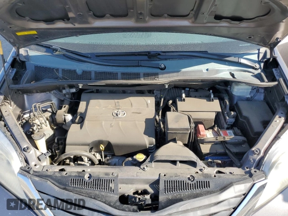 2013 Toyota Sienna XLE AAS with VIN 5TDYK3DC8DS323329, listed as a Copart auction lot 51957005 with 157,638 mi miles and Salvage title. Bid and sale history available at DreamBid. Image 12.