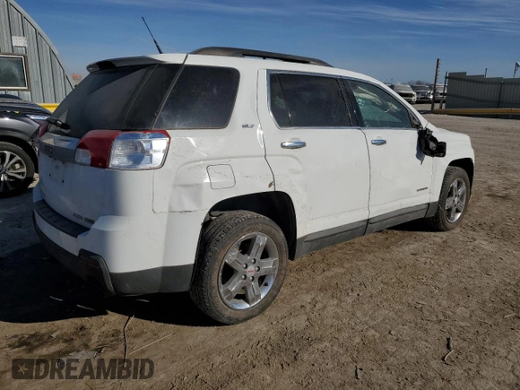 2012 GMC Terrain SLT-1 with VIN 2GKFLVE50C6182771, listed as a Copart auction lot 87076854 with 122,313 mi miles and Salvage Title. Bid and sale history available at carsss.com. Image 3.