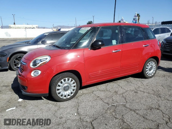 2015 FIAT 500L Pop with VIN ZFBCFAAH7FZ035745, listed as a Copart auction lot 89195915 with 74,469 mi miles and Clean Title. Bid and sale history available at carsss.com. Image 1.
