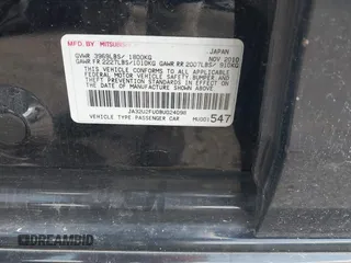 2011 Mitsubishi Lancer ES with VIN JA32U2FU0BU024098, listed as a IAAI auction lot 42367923 with 153,518 mi miles and . Bid and sale history available at DreamBid. Image 9.