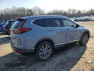 2022 Honda CR-V Touring with VIN 2HKRW2H95NH649730, listed as a Copart auction lot 48312955 with 2,490 mi miles and Salvage Title. Bid and sale history available at carsss.com. Image 3.