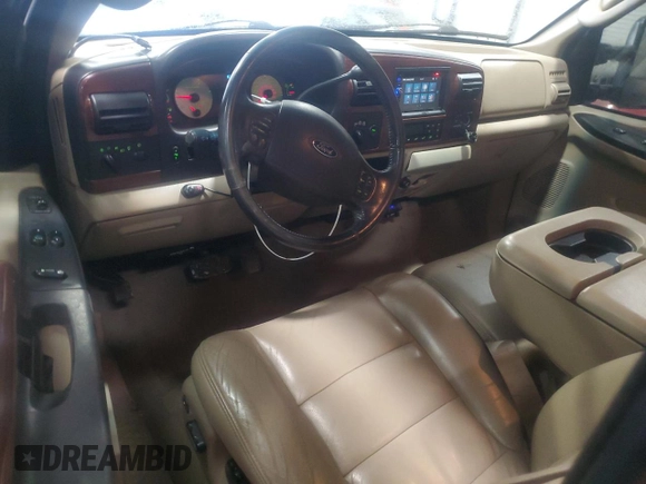 2005 Ford F-350 XL with VIN 1FTWX31P65EA36482, listed as a Copart auction lot 45914955 with 163,918 mi miles and Salvage title. Bid and sale history available at DreamBid. Image 8.