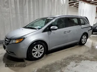2017 Honda Odyssey EX-L with VIN 5FNRL5H65HB014638, listed as a Copart auction lot 48861475 with 97,788 mi miles and Salvage Title. Bid and sale history available at DreamBid. Image 1.