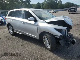 2013 Infiniti JX35 with VIN 5N1AL0MN7DC326900, listed as a Copart auction lot 64036644 with 0 mi miles and Salvage Title. Bid and sale history available at carsss.com. Image 4.