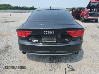 2012 Audi A7 Prestige with VIN WAU2GAFC1CN081915, listed as a Copart auction lot 59494105 with 169,556 mi miles and Salvage title. Bid and sale history available at DreamBid. Image 6.