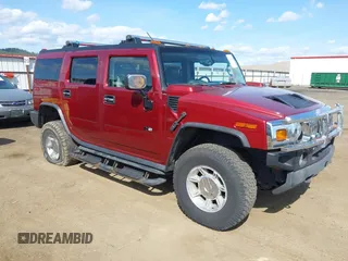 2003 Hummer H2 z VIN 5GRGN23U43H116994, wystawiony jako IAAI lot #42161760 z przebiegiem 201 056 mil mil oraz . Historia ofert i sprzedaży dostępna na DreamBid. Obrazek 1.