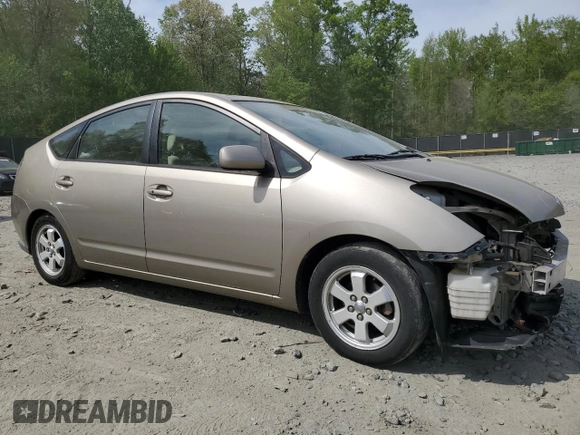 2005 Toyota Prius with VIN JTDKB20U453119421, listed as a Copart auction lot 53075915 with 258,713 mi miles and Salvage Title. Bid and sale history available at DreamBid. Image 4.