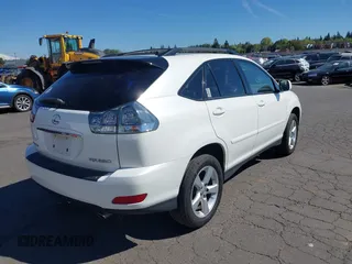 2007 Lexus RX 350 with VIN JTJHK31U172026845, listed as a IAAI auction lot 42084747 with 128,867 mi miles. Bid and sale history available at carsss.com. Image 4.