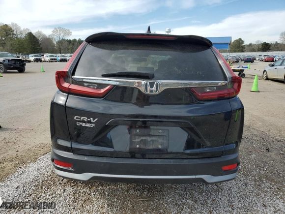 2021 Honda CR-V EX-L with VIN 5J6RW1H86ML008348, listed as a Copart auction lot 49609305 with 56,534 mi miles and Salvage Title. Bid and sale history available at carsss.com. Image 6.