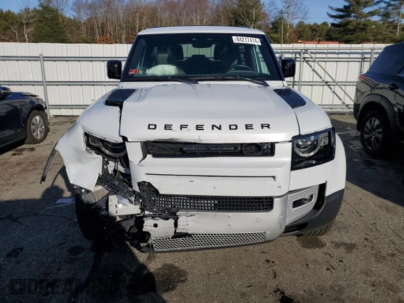 2023 Land Rover Defender S with VIN SALEJ6EX6P2147281, listed as a Copart auction lot 84217414 with 27,758 mi miles and Salvage title. Bid and sale history available at DreamBid. Image 5.